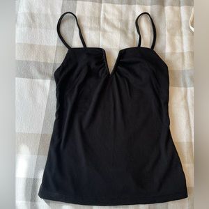 SHEIN Black V Tank